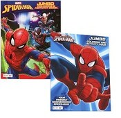 Wholesale - SPIDERMAN 80pg COLORING BOOK, 2 ASSORTED C/P 36, UPC: 805219457405
